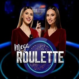 Mega Roulette logo by Pragmatic Play at Spinalto Casino