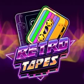 Retro Tapes slot logo by Push Gaming at Spinalto CasinoRetro Tapes